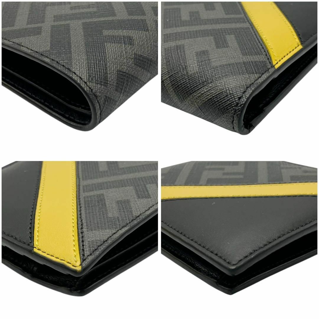FENDI - ⭐️美品⭐️ フェンディ 7M0001 ダイアゴナル ズッカ FENDI - ⭐️美品⭐️ フェンディ 7M0001 ダイアゴナル ズッカ