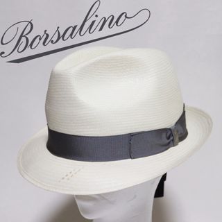 Borsalino - 《ボルサリーノ》新品 イタリア製 高級パナマハット Borsalino - 《ボルサリーノ》新品 イタリア製 高級パナマハット