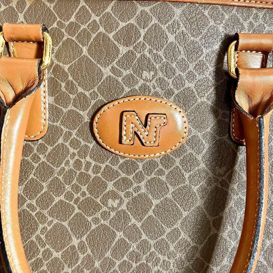 NINA RICCI - ニナリッチ トートバッグ ハンドバック ジラーフ柄 NINA RICCI - ニナリッチ トートバッグ ハンドバック ジラーフ柄