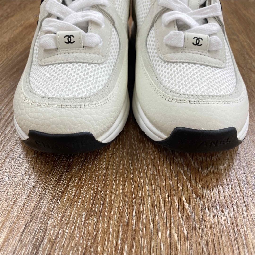 CHANEL - r4706 シャネル CHANEL メッシュ スエード カーフ CHANEL - r4706 シャネル CHANEL メッシュ スエード カーフ