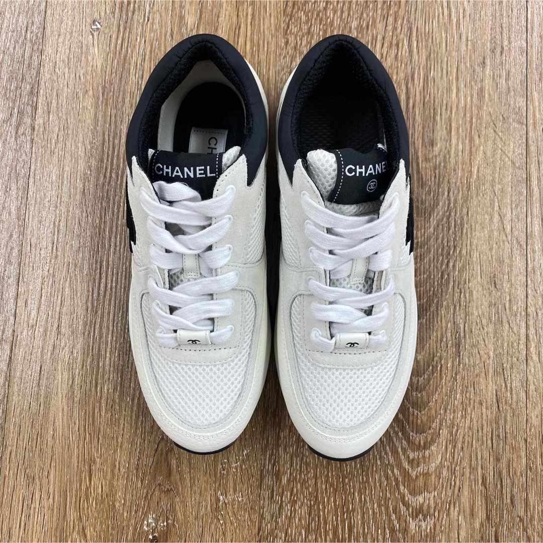 CHANEL - r4706 シャネル CHANEL メッシュ スエード カーフ CHANEL - r4706 シャネル CHANEL メッシュ スエード カーフ