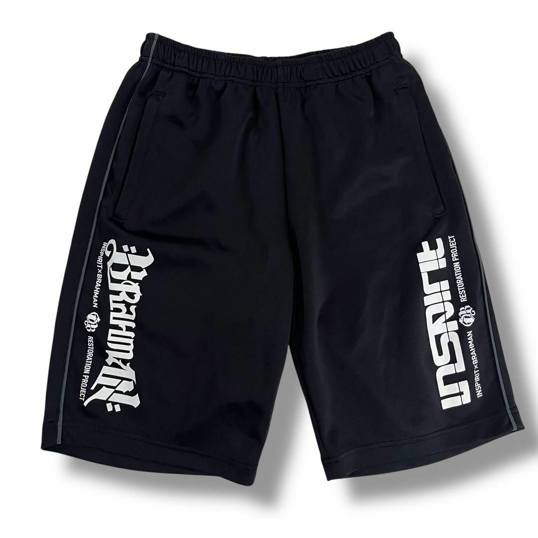 INSPIRIT BRAHMAN ジャージ セットアップ ハーフパンツ L Mの INSPIRIT BRAHMAN ジャージ セットアップ ハーフパンツ L Mの