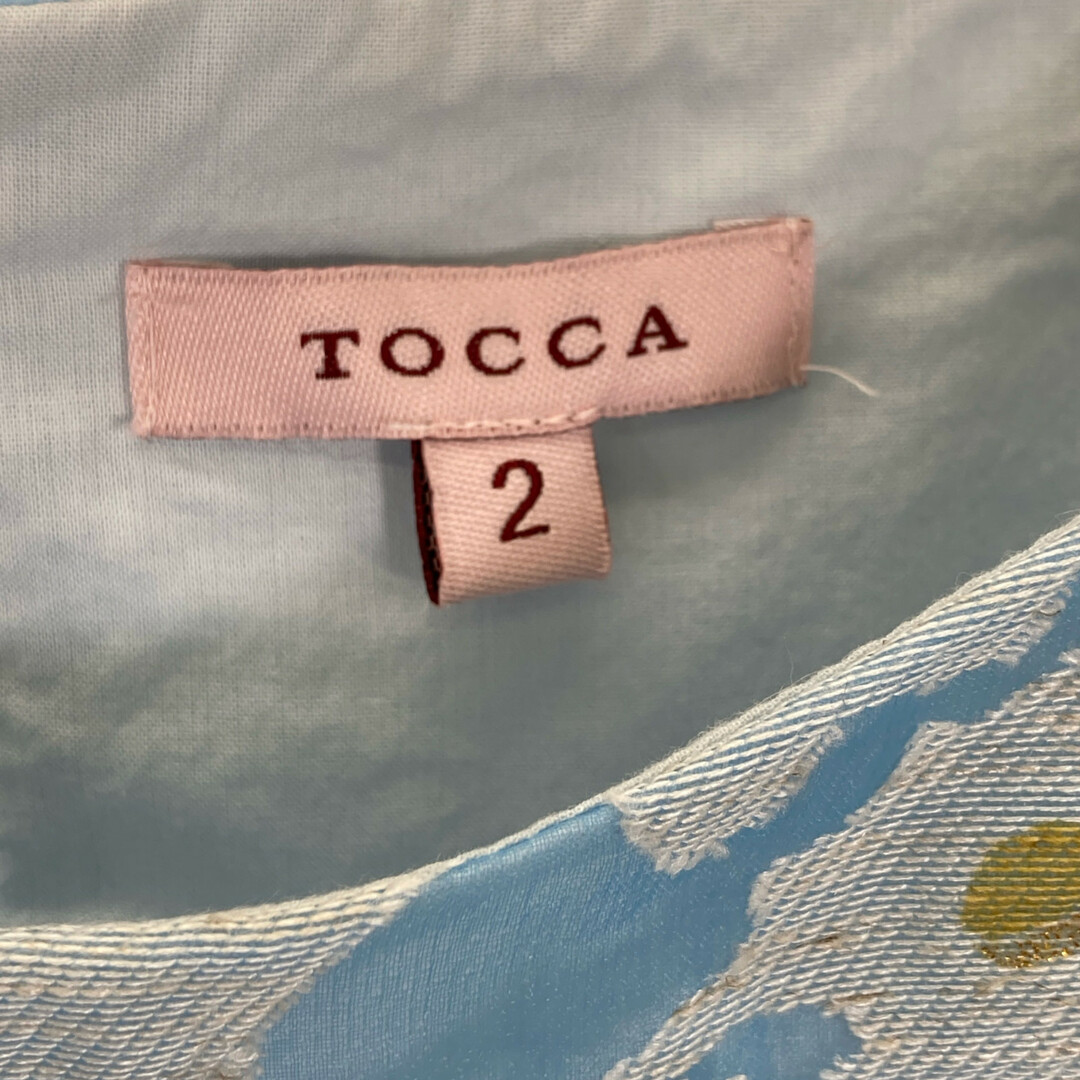 TOCCA - トッカ OPTOKS0260 【洗える!】TEA GLASS ドレス刺繍 TOCCA - トッカ OPTOKS0260 【洗える!】TEA GLASS ドレス刺繍