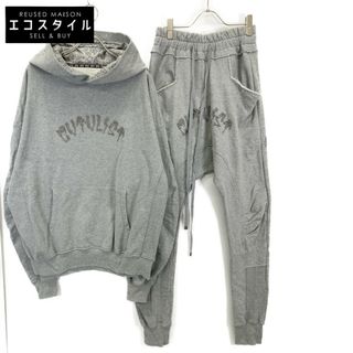 カタリスト グレー USUAL STONE スウェットパーカーパンツ カタリスト グレー USUAL STONE スウェットパーカーパンツ