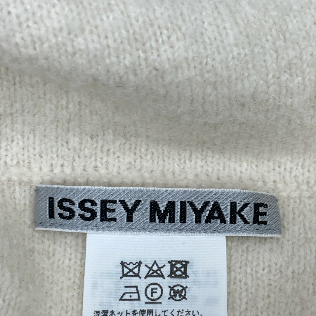 ISSEY MIYAKE - イッセイミヤケ 24AW IM43KN273 アイボリー アルパカウール ISSEY MIYAKE - イッセイミヤケ 24AW IM43KN273 アイボリー アルパカウール