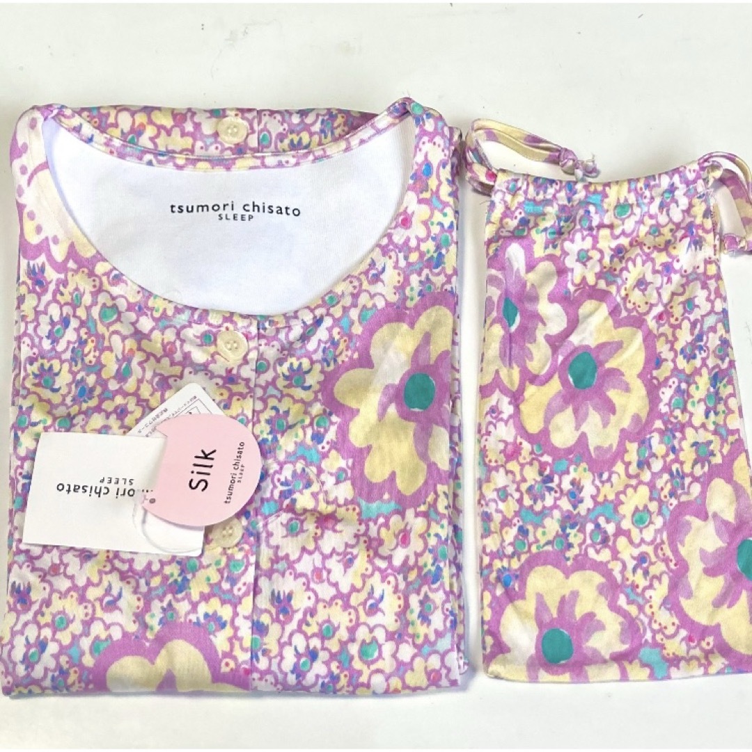 TSUMORI CHISATO SLEEP - シルク100% /高級シルクパジャマ TSUMORI CHISATO SLEEP - シルク100% /高級シルクパジャマ