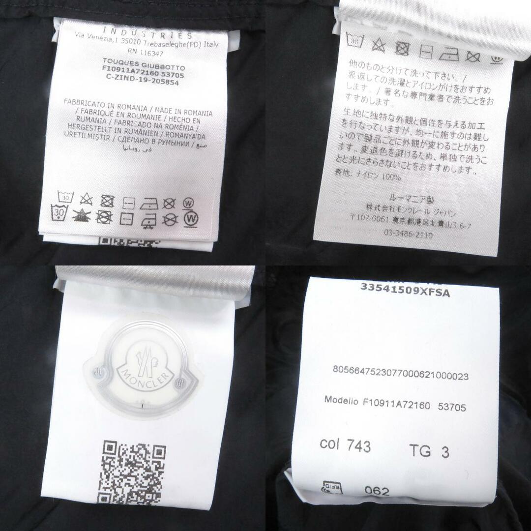 MONCLER - 未使用品□MONCLER モンクレール 20SS TOUQUES MONCLER - 未使用品□MONCLER モンクレール 20SS TOUQUES