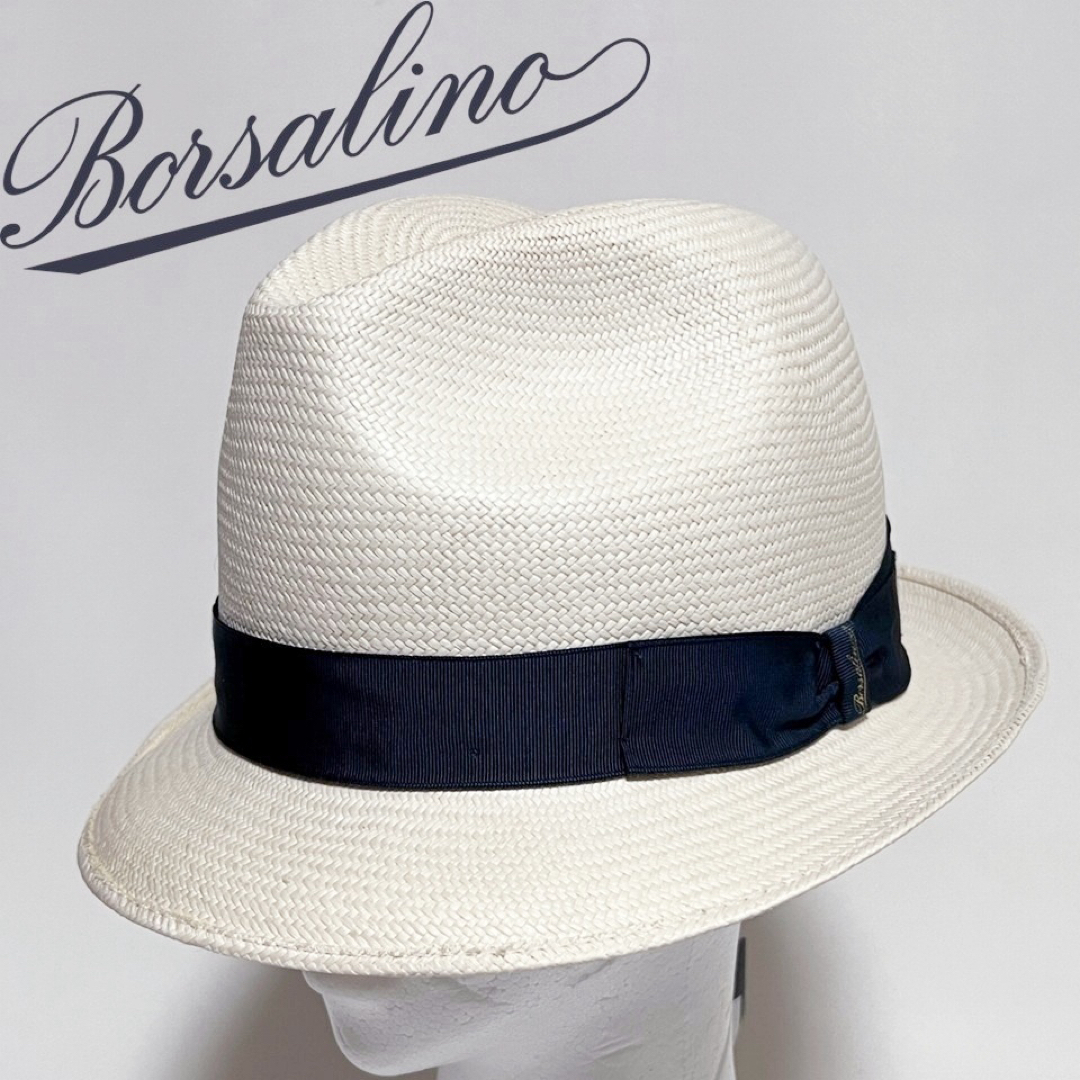 Borsalino - 《ボルサリーノ》新品 イタリア製 高級パナマハット Borsalino - 《ボルサリーノ》新品 イタリア製 高級パナマハット