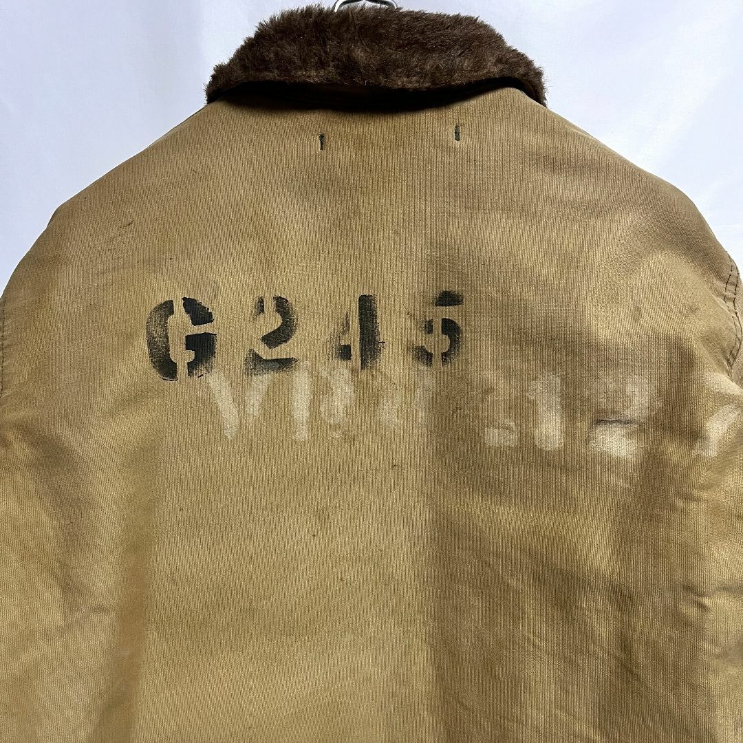MILITARY - 40's米軍実物 N-1 デッキジャケット U.S.N. MILITARY - 40's米軍実物 N-1 デッキジャケット U.S.N.