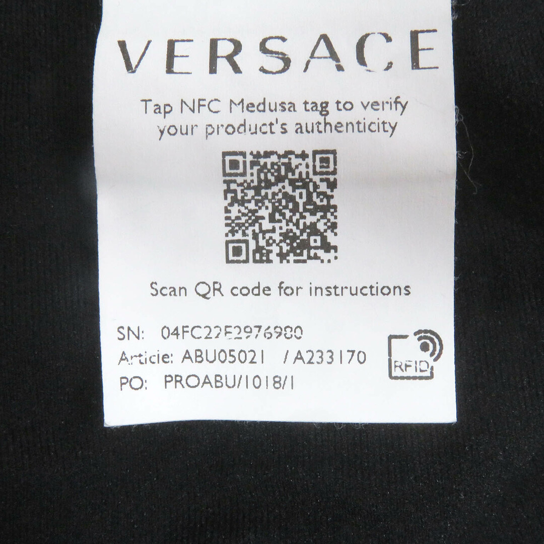 VERSACE - 未使用品□VERSACE ヴェルサーチ 2020年製 ABU05021 VERSACE - 未使用品□VERSACE ヴェルサーチ 2020年製 ABU05021