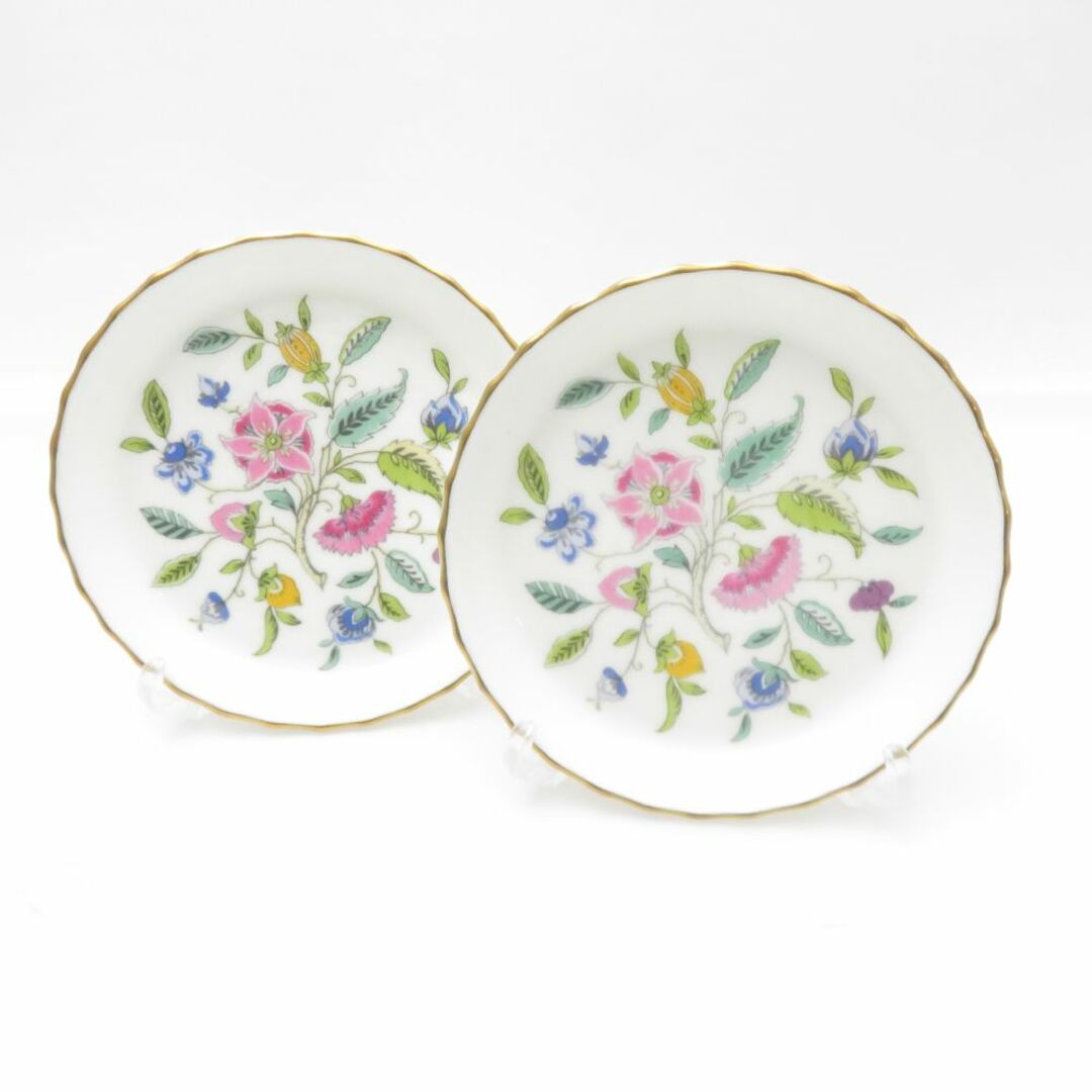 MINTON - 美品 MINTON ミントン ハドンホール ゴールド 小皿 3枚 MINTON - 美品 MINTON ミントン ハドンホール ゴールド 小皿 3枚
