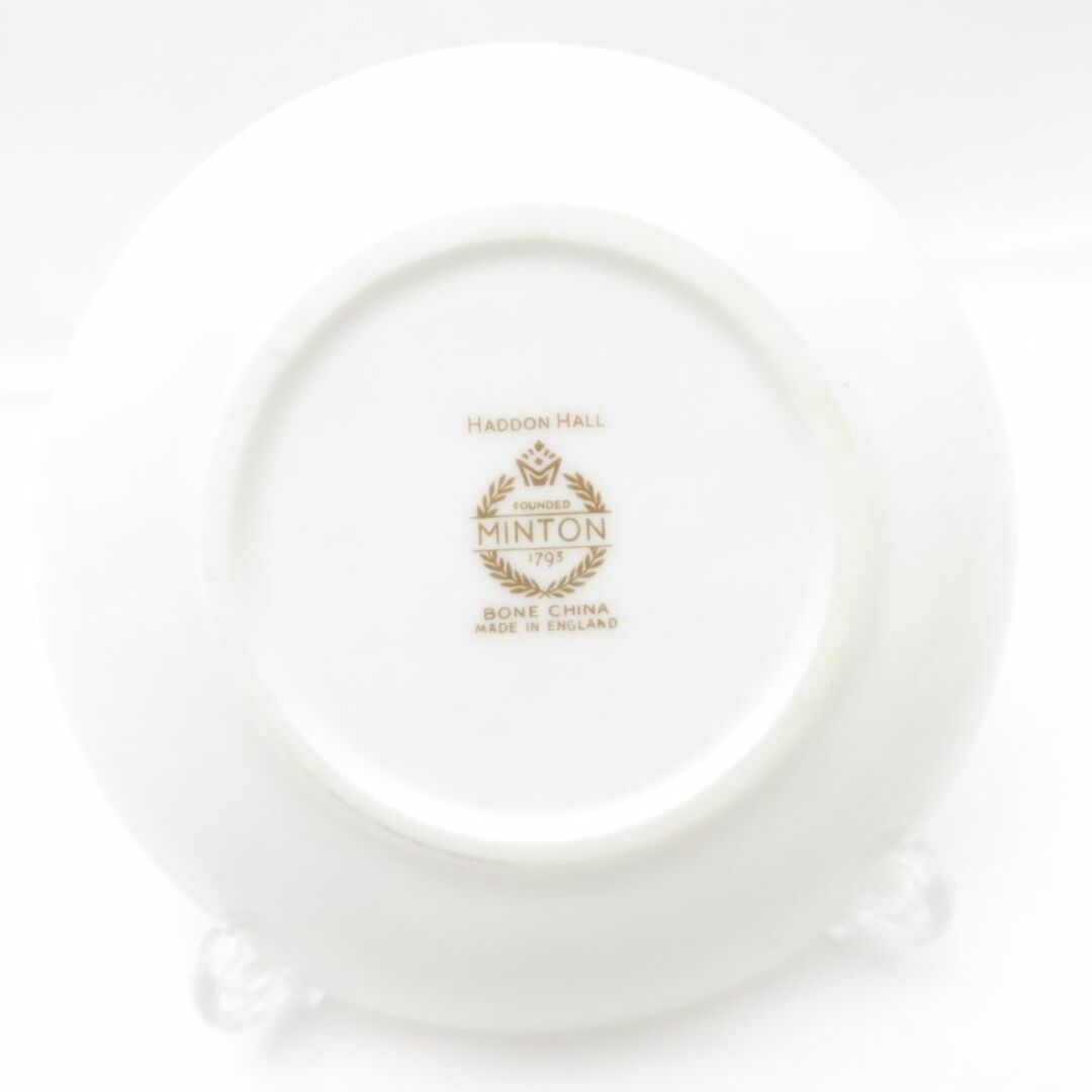 MINTON - 美品 MINTON ミントン ハドンホール ゴールド 小皿 3枚 MINTON - 美品 MINTON ミントン ハドンホール ゴールド 小皿 3枚