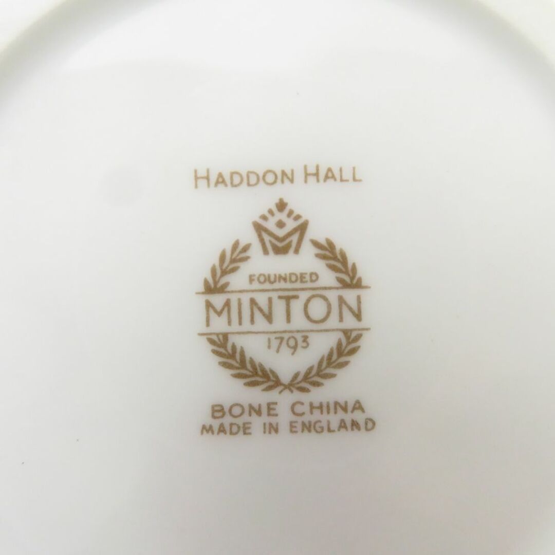 MINTON - 美品 MINTON ミントン ハドンホール ゴールド 小皿 3枚 MINTON - 美品 MINTON ミントン ハドンホール ゴールド 小皿 3枚