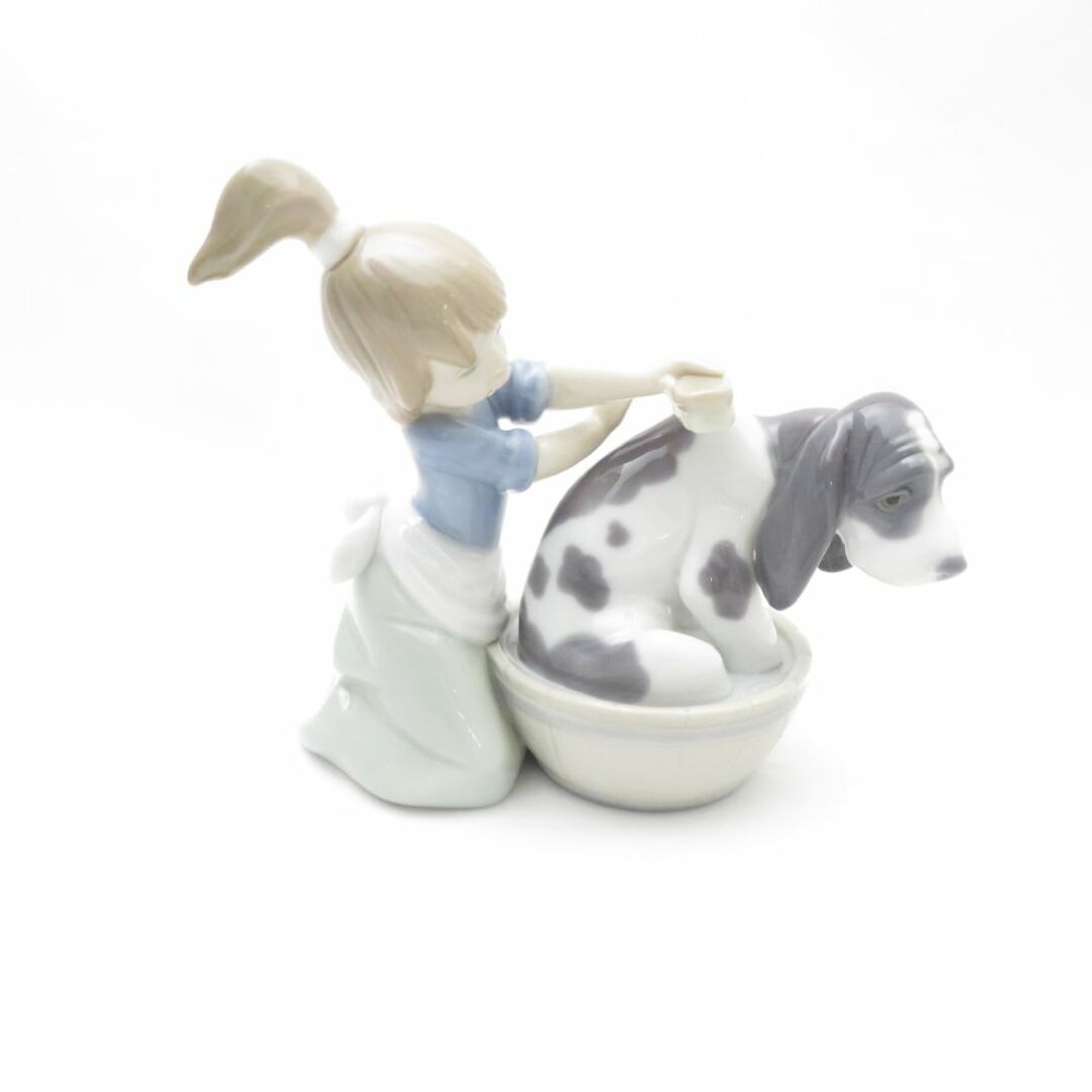 美品 LLADRO リヤドロ 5455 きれいにしましょうね フィギュリン 美品 LLADRO リヤドロ 5455 きれいにしましょうね フィギュリン