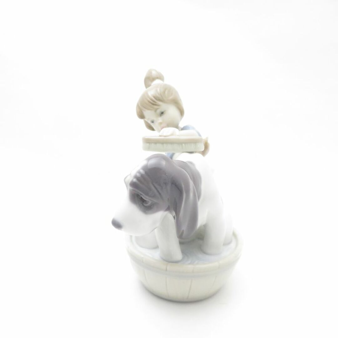 美品 LLADRO リヤドロ 5455 きれいにしましょうね フィギュリン 美品 LLADRO リヤドロ 5455 きれいにしましょうね フィギュリン