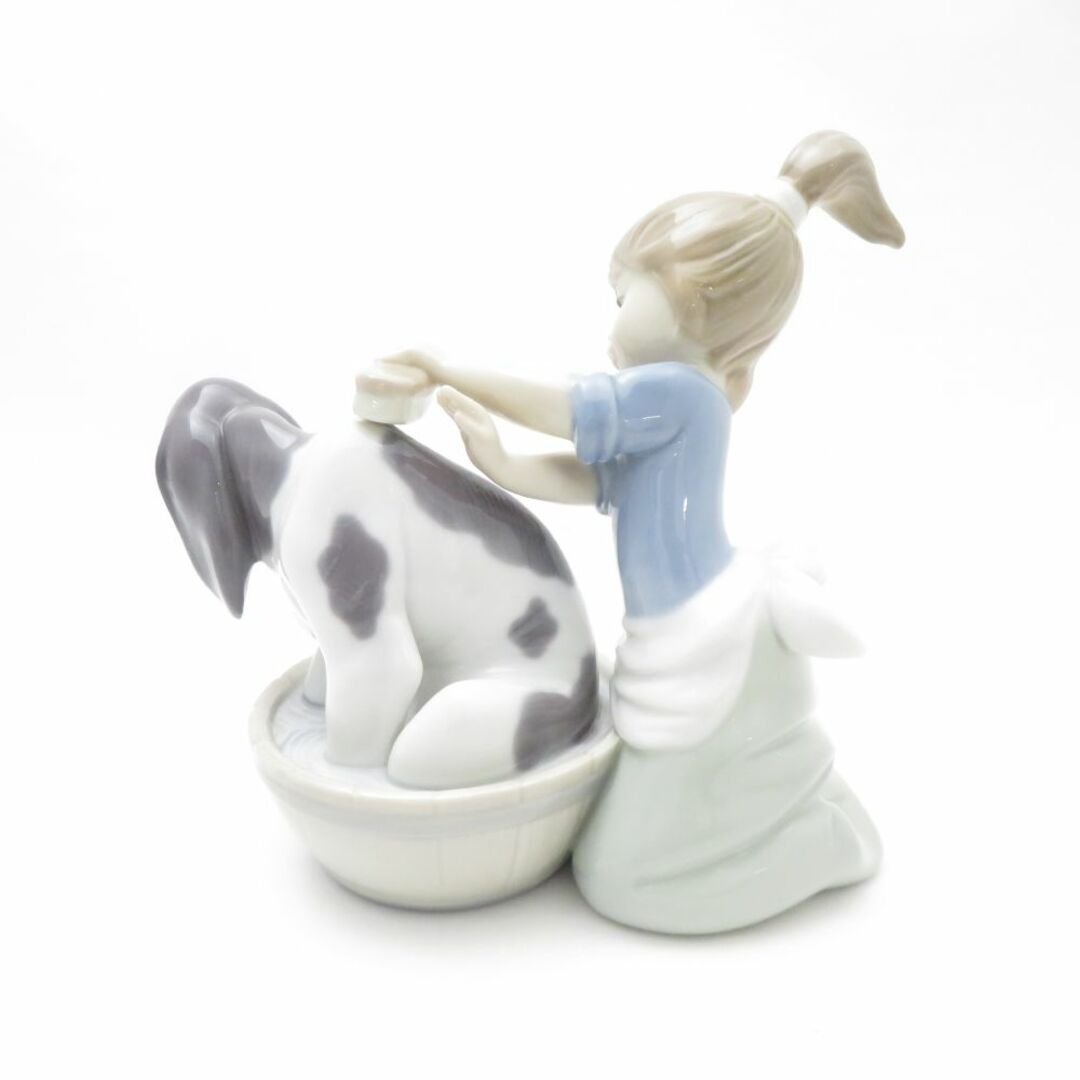 美品 LLADRO リヤドロ 5455 きれいにしましょうね フィギュリン 美品 LLADRO リヤドロ 5455 きれいにしましょうね フィギュリン