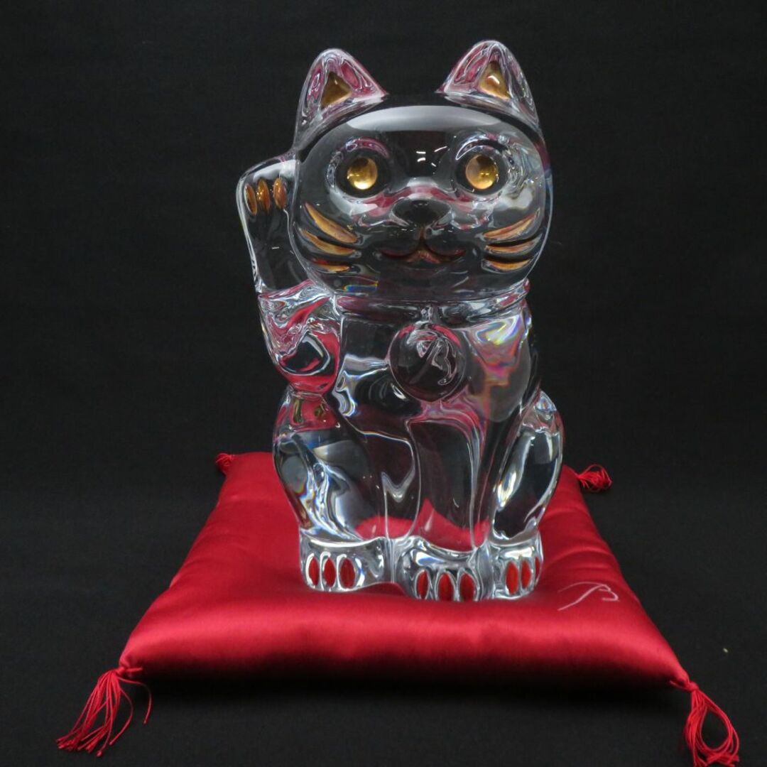 Baccarat - 美品 Baccarat バカラ まねき猫 ラッキーキャット Baccarat - 美品 Baccarat バカラ まねき猫 ラッキーキャット