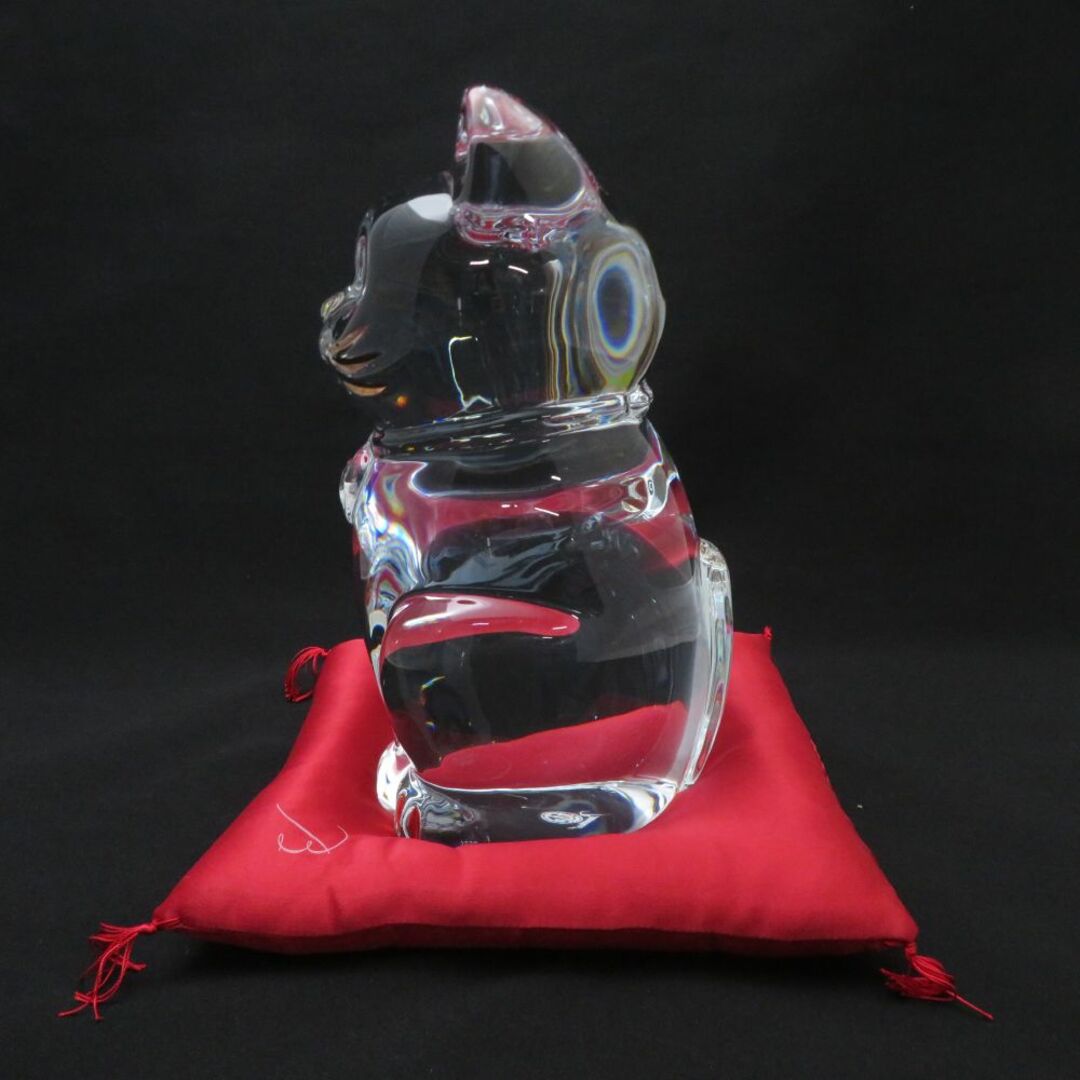 Baccarat - 美品 Baccarat バカラ まねき猫 ラッキーキャット Baccarat - 美品 Baccarat バカラ まねき猫 ラッキーキャット