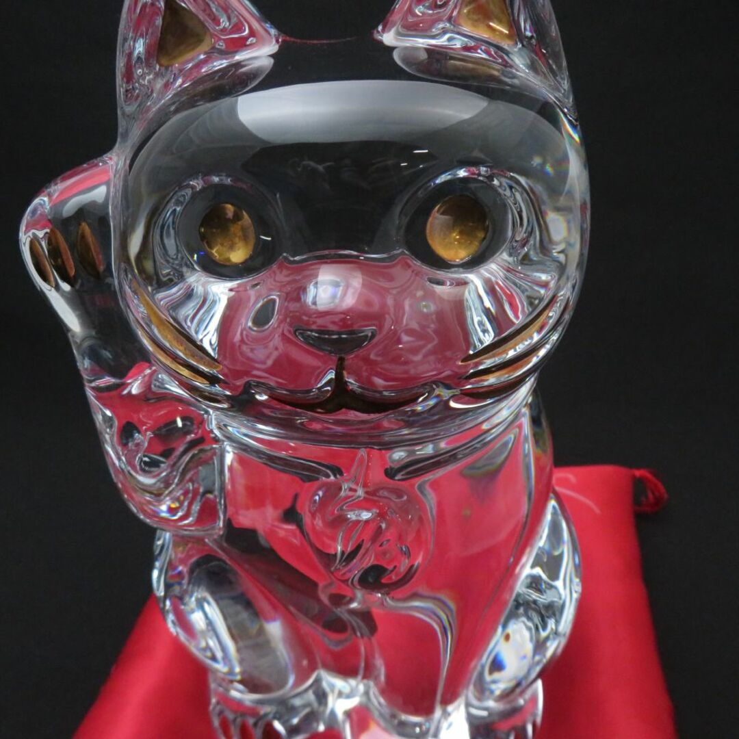 Baccarat - 美品 Baccarat バカラ まねき猫 ラッキーキャット Baccarat - 美品 Baccarat バカラ まねき猫 ラッキーキャット