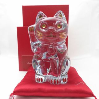 Baccarat - 美品 Baccarat バカラ まねき猫 ラッキーキャット Baccarat - 美品 Baccarat バカラ まねき猫 ラッキーキャット