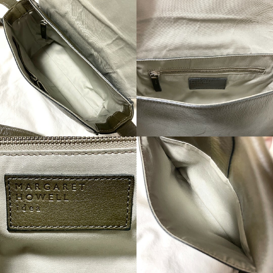 MARGARET HOWELL - 極美品【MARGARET HOWELL】本革 ショルダー MARGARET HOWELL - 極美品【MARGARET HOWELL】本革 ショルダー
