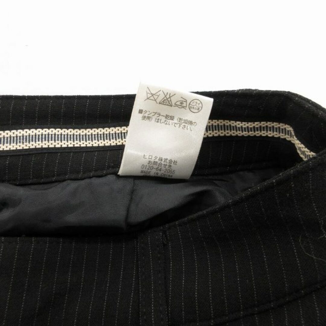 other - ヒロタ株式会社 スラックス パンツ ストライプ 67-93 黒 other - ヒロタ株式会社 スラックス パンツ ストライプ 67-93 黒