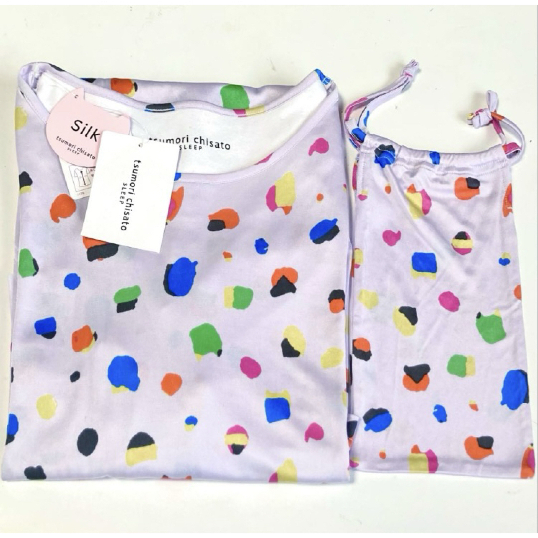 TSUMORI CHISATO SLEEP - 新品 高級シルクパジャマ ワコール TSUMORI CHISATO SLEEP - 新品 高級シルクパジャマ ワコール