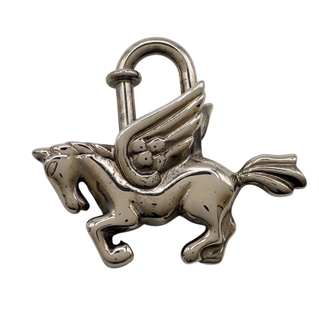 HERMES - エルメス HERMES カデナペガサス シルバー メタル ユニ HERMES - エルメス HERMES カデナペガサス シルバー メタル ユニ