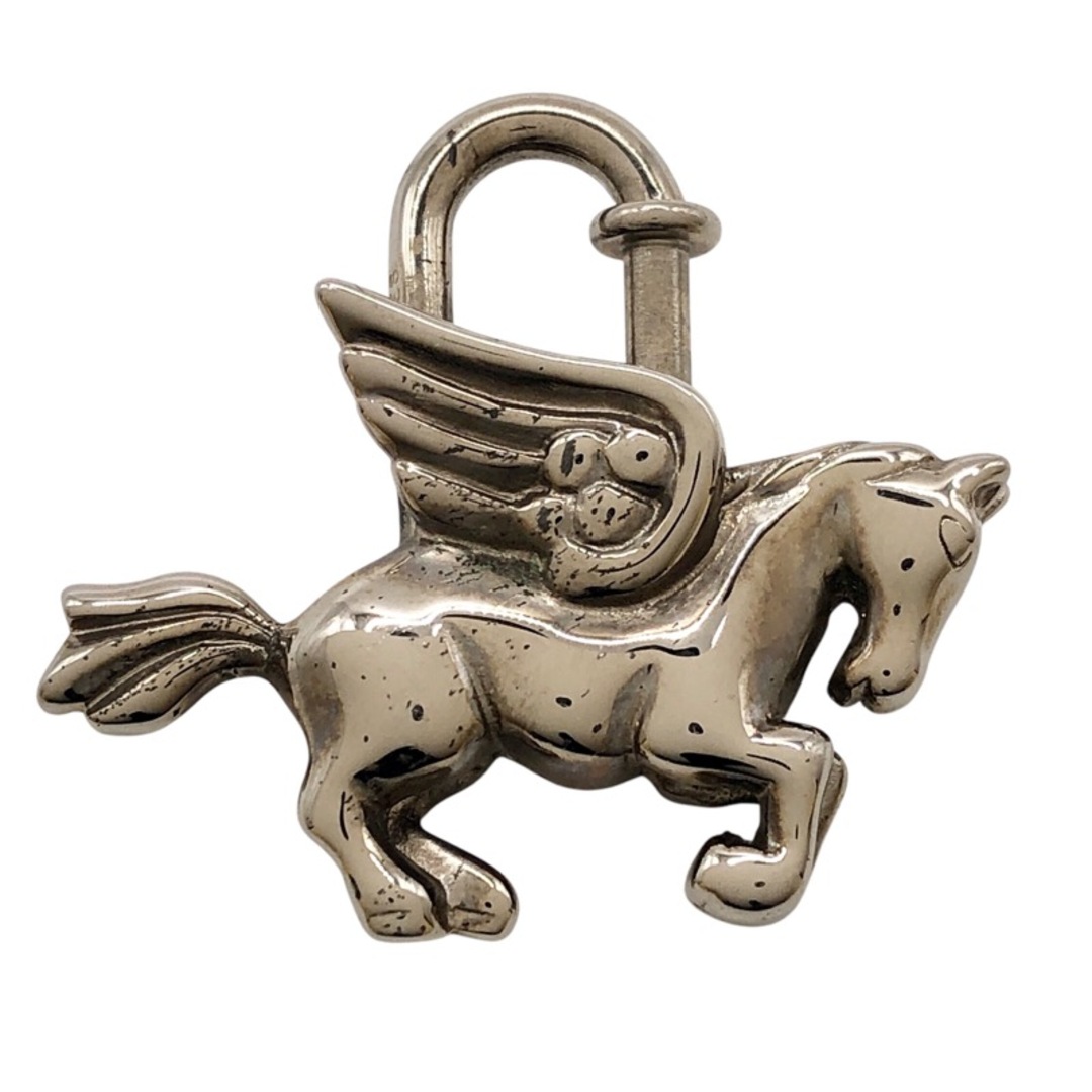 HERMES - エルメス HERMES カデナペガサス シルバー メタル ユニ HERMES - エルメス HERMES カデナペガサス シルバー メタル ユニ