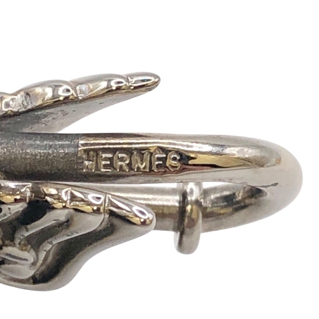 HERMES - エルメス HERMES カデナペガサス シルバー メタル ユニ HERMES - エルメス HERMES カデナペガサス シルバー メタル ユニ