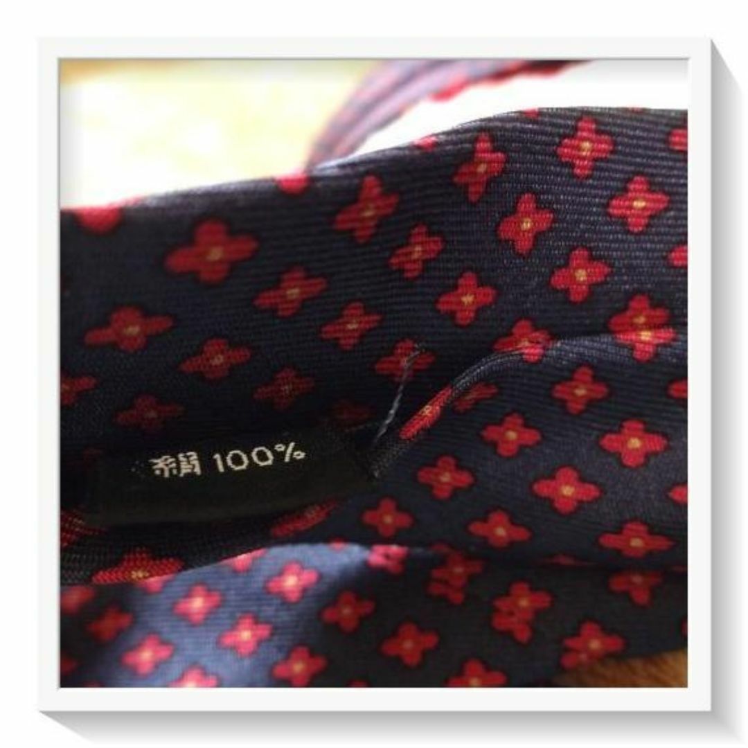 Christian Dior - Christian Dior MONSIEURシルク 花小紋 レトロ Christian Dior - Christian Dior MONSIEURシルク 花小紋 レトロ