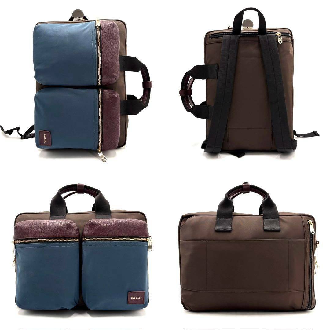 Paul Smith - Paul Smith ポールスミス 3way 現行ロゴ ビジネス Paul Smith - Paul Smith ポールスミス 3way 現行ロゴ ビジネス