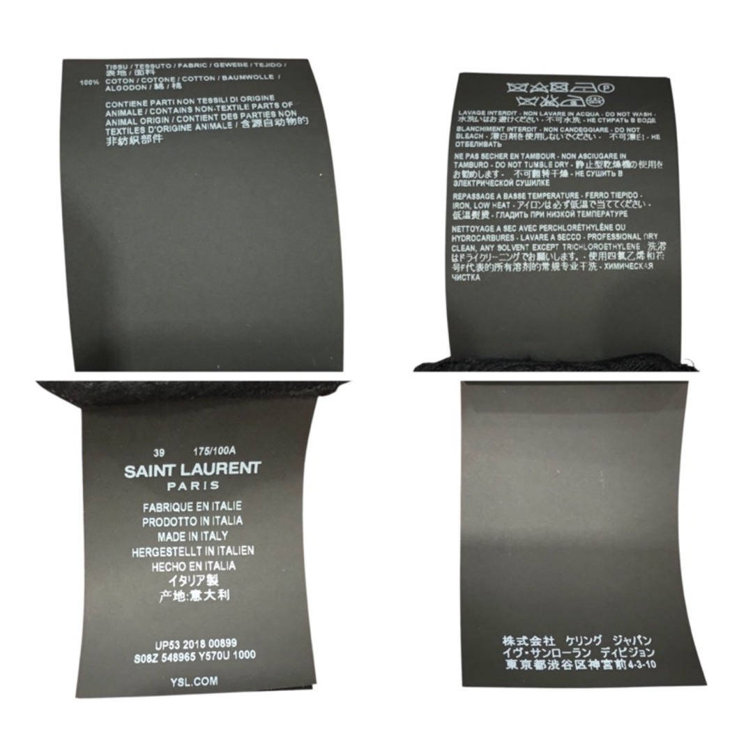 SAINT LAURENT - サンローラン SAINT LAURENT ペイズリー柄 SAINT LAURENT - サンローラン SAINT LAURENT ペイズリー柄