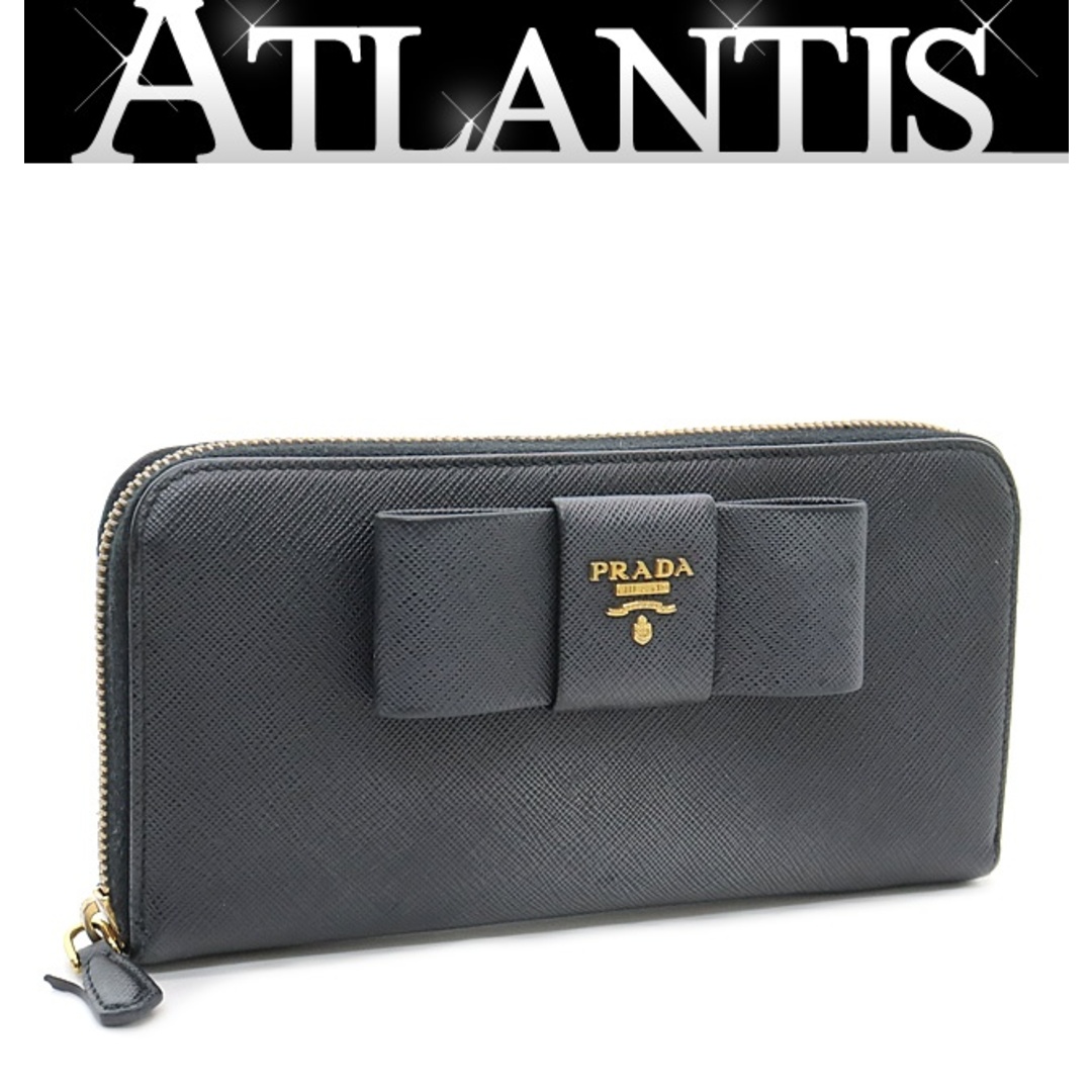 PRADA - 【広尾店】プラダ PRADA リボン 二つ折り長財布 PRADA - 【広尾店】プラダ PRADA リボン 二つ折り長財布