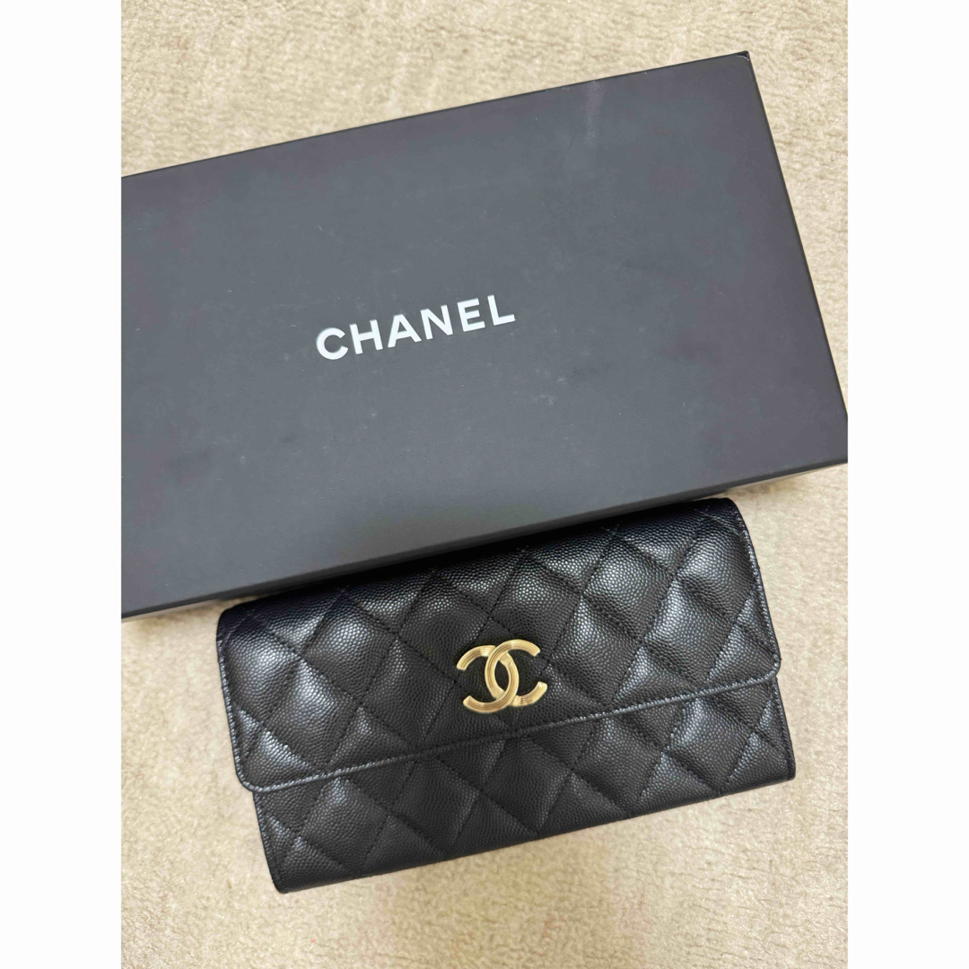 CHANEL - シャネル 長財布 レディース ブラック CHANELの通販 by CHANEL - シャネル 長財布 レディース ブラック CHANELの通販 by