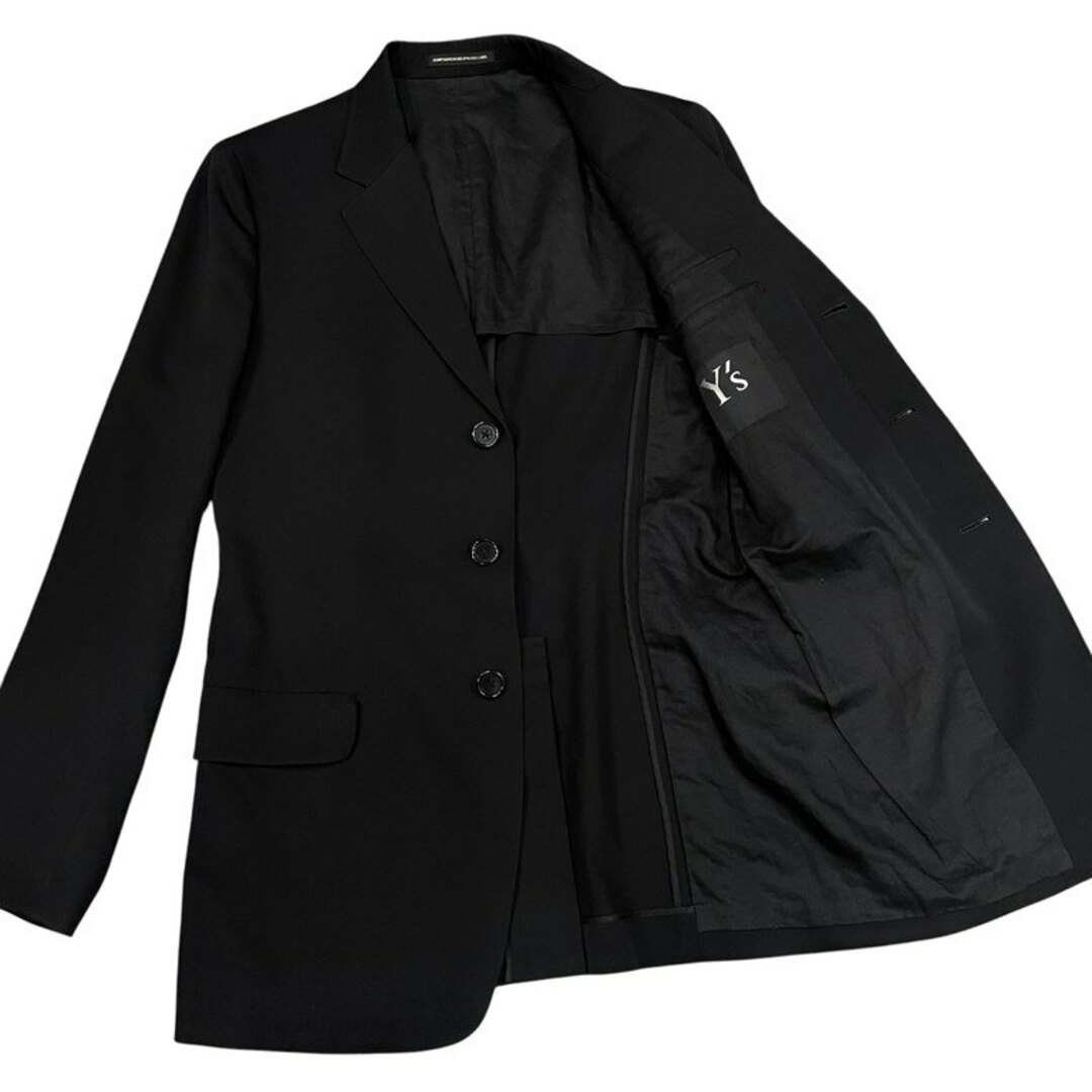 Yohji Yamamoto POUR HOMME - Y's for men ウールギャバジン袖裏 Yohji Yamamoto POUR HOMME - Y's for men ウールギャバジン袖裏