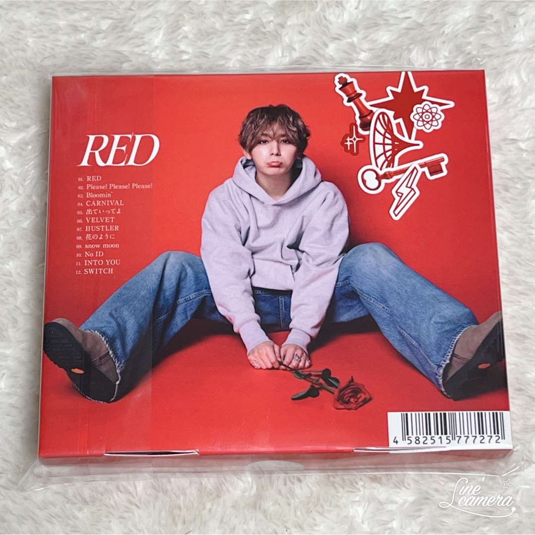 特典抜けなし 山田涼介 ファミクラストア 限定 Deep RED盤 新品 特典抜けなし 山田涼介 ファミクラストア 限定 Deep RED盤 新品