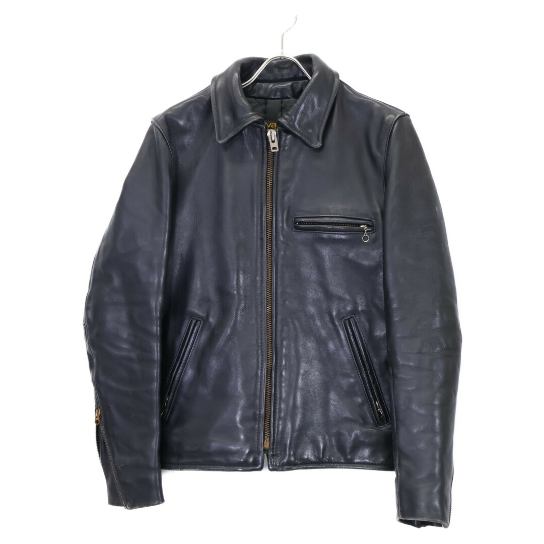 VANSON - バンソン ブラック レザー 9D シングルライダース VANSON - バンソン ブラック レザー 9D シングルライダース