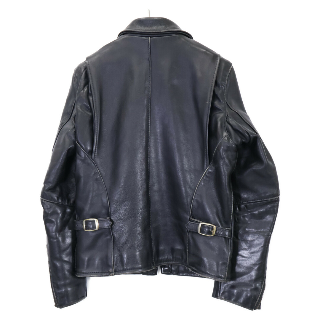 VANSON - バンソン ブラック レザー 9D シングルライダース VANSON - バンソン ブラック レザー 9D シングルライダース
