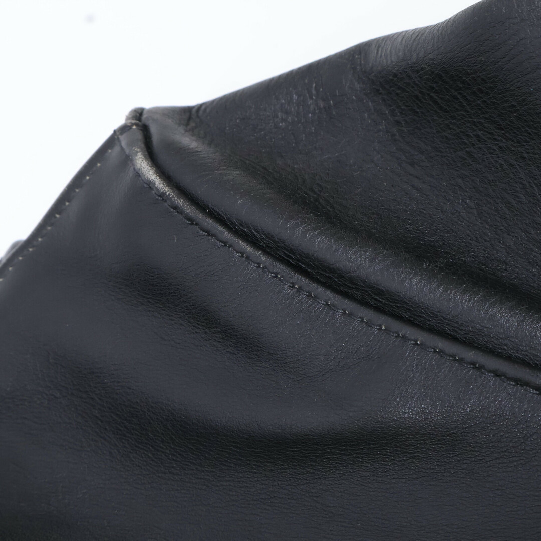 VANSON - バンソン ブラック レザー 9D シングルライダース VANSON - バンソン ブラック レザー 9D シングルライダース