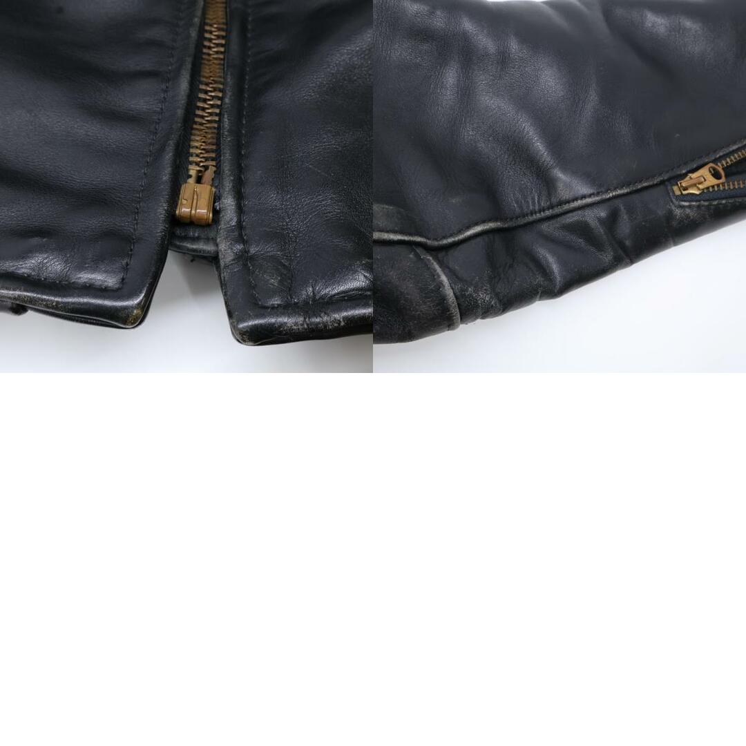 VANSON - バンソン ブラック レザー 9D シングルライダース VANSON - バンソン ブラック レザー 9D シングルライダース