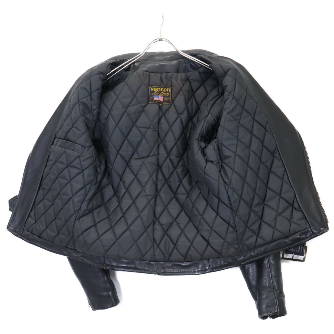 VANSON - バンソン ブラック レザー C2 ダブルライダース VANSON - バンソン ブラック レザー C2 ダブルライダース