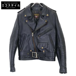 VANSON - バンソン ブラック レザー 9D シングルライダース VANSON - バンソン ブラック レザー 9D シングルライダース