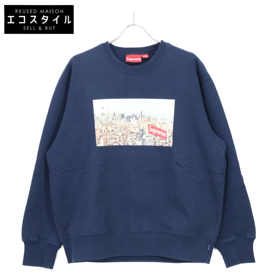 Supreme - シュプリーム 20AW ネイビー Aerial Crewneck エアリアルクルー Supreme - シュプリーム 20AW ネイビー Aerial Crewneck エアリアルクルー