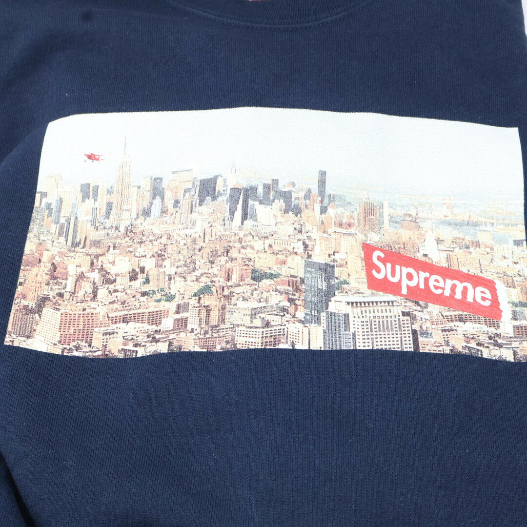 Supreme - シュプリーム 20AW ネイビー Aerial Crewneck エアリアルクルー Supreme - シュプリーム 20AW ネイビー Aerial Crewneck エアリアルクルー
