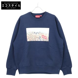 Supreme - シュプリーム 20AW ネイビー Aerial Crewneck エアリアルクルー Supreme - シュプリーム 20AW ネイビー Aerial Crewneck エアリアルクルー