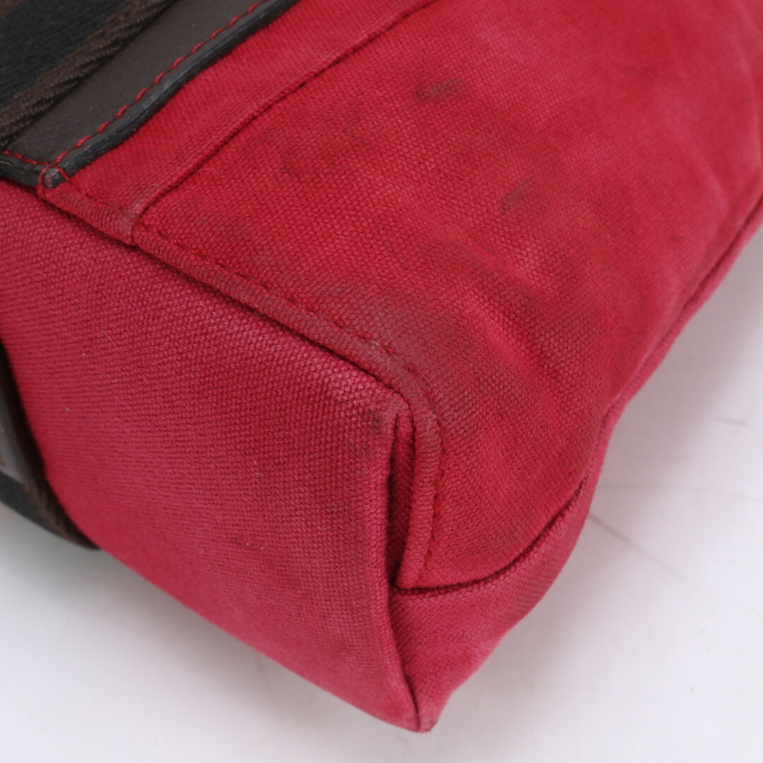 HERMES - エルメス トロカホリゾンタル PM レザー キャンバス HERMES - エルメス トロカホリゾンタル PM レザー キャンバス