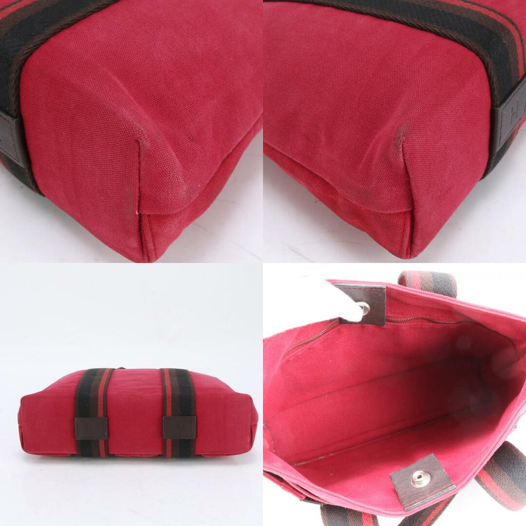 HERMES - エルメス トロカホリゾンタル PM レザー キャンバス HERMES - エルメス トロカホリゾンタル PM レザー キャンバス