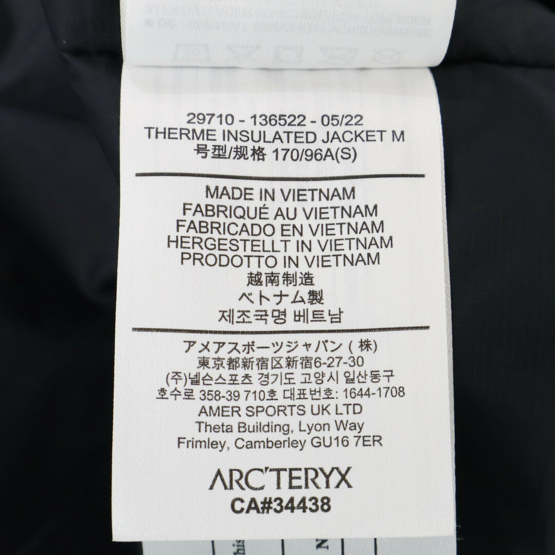 ARC'TERYX - アークテリクス 22年製 29710 ブラック GORE-TEX ARC'TERYX - アークテリクス 22年製 29710 ブラック GORE-TEX