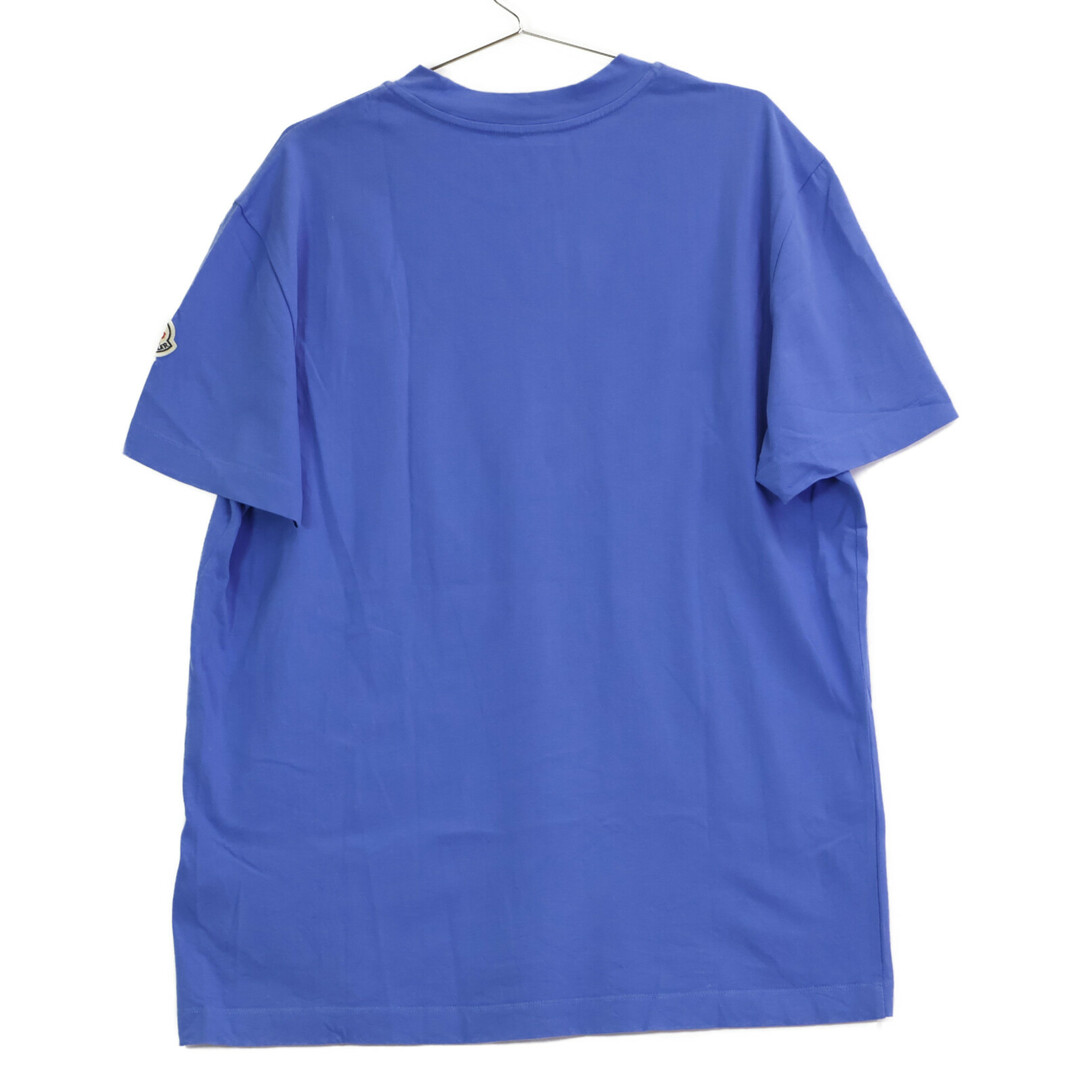 MONCLER - モンクレール 21年 ブルー Tシャツ Lの通販 by エコ MONCLER - モンクレール 21年 ブルー Tシャツ Lの通販 by エコ